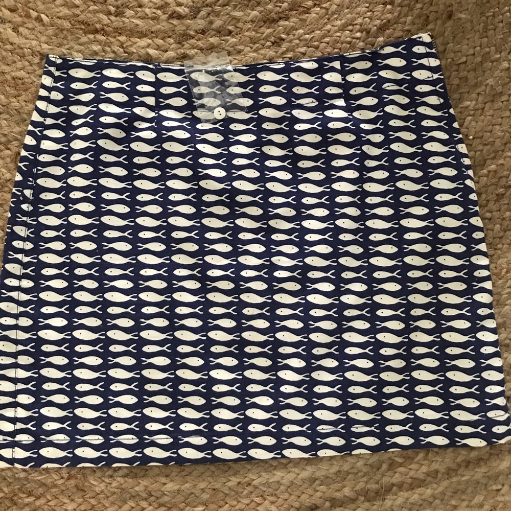 NWT Garnet Hill Mini Skirt .